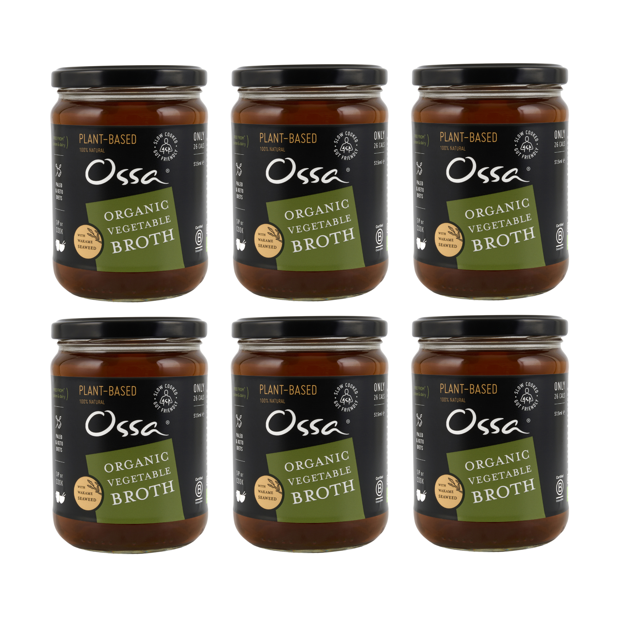 Organic Vegetable Broth Ambient 515ml